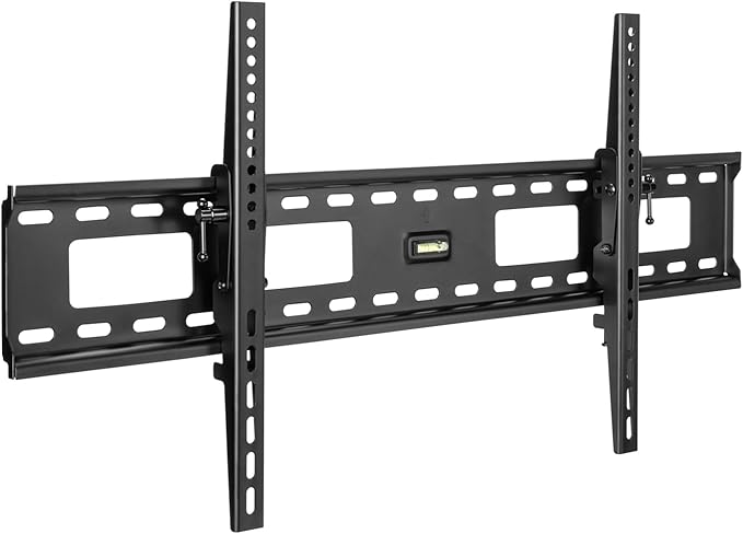 Ultra Slim Tilt TV Wall Mount Bracket for NEC E868 86" UHD 4K HDR Commercial Monitor - E868 - Low Profile 1.7" from Wall, 12° Tilt Angle, Easy Install