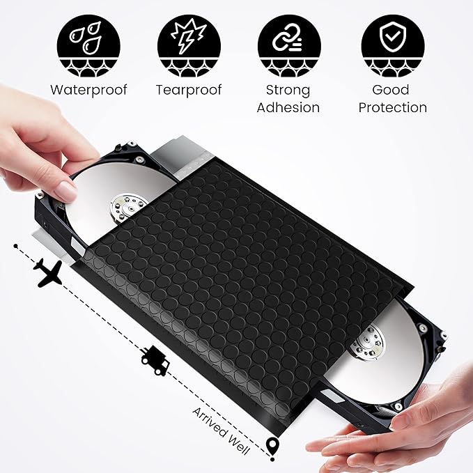 Fuxury Bubble Mailers 6x10“ 3000 Pack Black Padded Envelopes Usable Size 6x9" Thick Mailing Envelopes Bubble Padded, Shipping Bags for Mailing,Packaging, Small Business, Boutique, Bulk #0