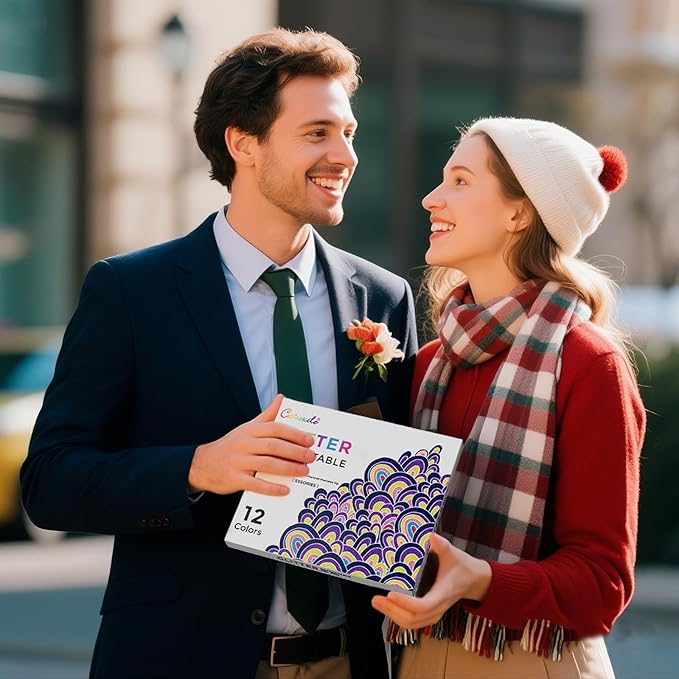 12 Colors Retractable Glitter Gel Pens, Colored Gel Pens, For Artists Adults Coloring Books Drawing Journaling Doodling Writing Back to School Supplies