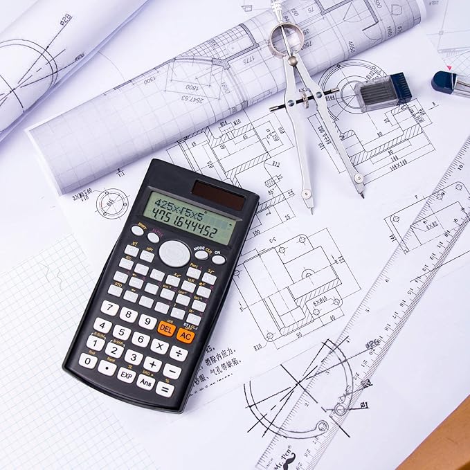 Mr. Pen Scientific Calculators - 24 Pcs, 2 Line, Fraction & Statistics Calculators for School, College & High School