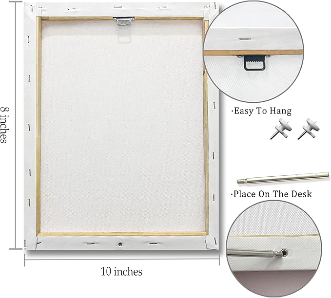 XWELLDAN Be The Person You Want to Work With Inspirational Quote Wall Art Canvas Prints,Team Work Motivational Quotes Wall Art Decor for Home Office Workplace, 8 x 10 Inch, Framed