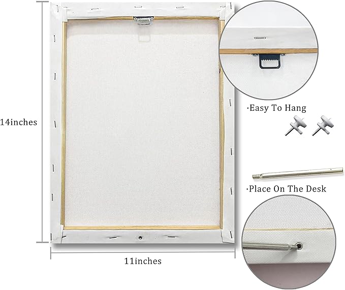 XWELLDAN 875 Be the Person You Want to Work with Green and Pink Office Framed Canvas Wall Art Decor, Inspirational Motivational Teamwork wall art Decor for Office, 11x14 Inches