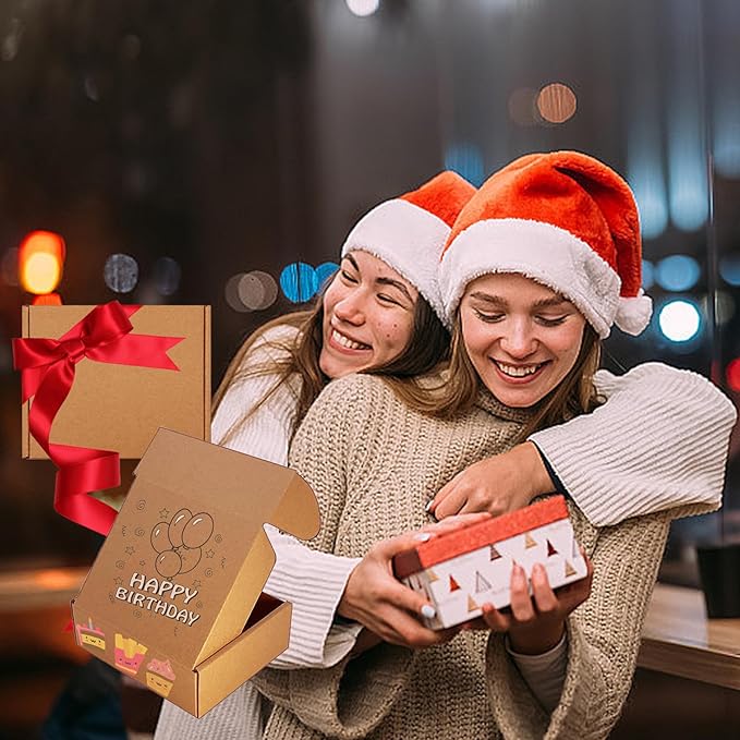 Shipping Boxes 9x7x2 inch 25 Pack,Brown Corrugated Boxes Mailer Packaging for Mailing Small Business,E-Commerce Gift Boxes for Wrapping Present Moving Storage Heavy Duty Recycled Cardboard Boxes