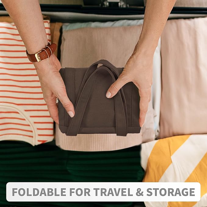 HOMESPON Large Canvas Tote Bag for Women Everything Bag with Pockets and Laptop Sleeve