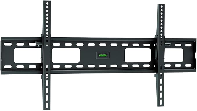 Ultra Slim Tilt TV Wall Mount Bracket for NEC E868 86" UHD 4K HDR Commercial Monitor - E868 - Low Profile 1.7" from Wall, 12° Tilt Angle, Easy Install