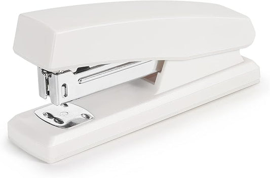Tamaki Stapler, Office Stapler, Small Staplers for Desk, White