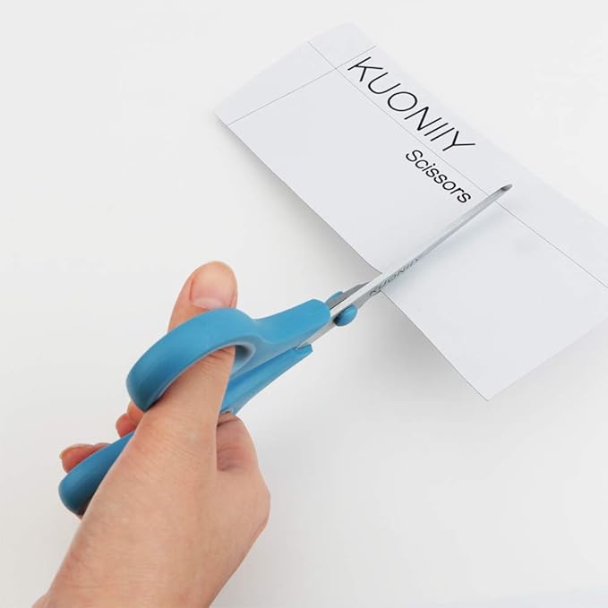 Scissors, Sharp Blade, Ergonomic Handle, Sturdy Scissors for Office, Home, School, Sewing, Fabric, Craft Supplies, 20 Pack, 8 inch