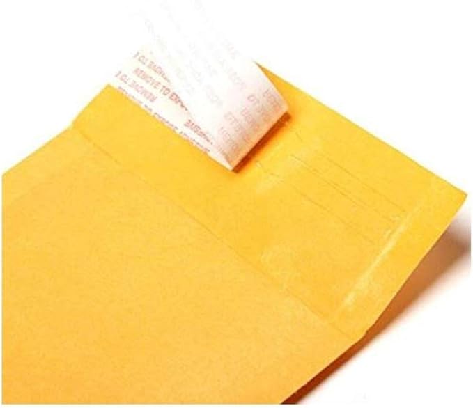 Secure Seal #1 7.25x12 Kraft Bubble Mailers Padded Shipping Envelopes (Pack of 100)