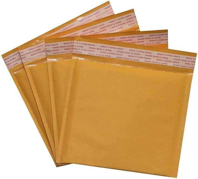 Secure Seal #CD 7.25x8 Kraft Bubble Mailers Padded Shipping Envelopes (Pack of 250)