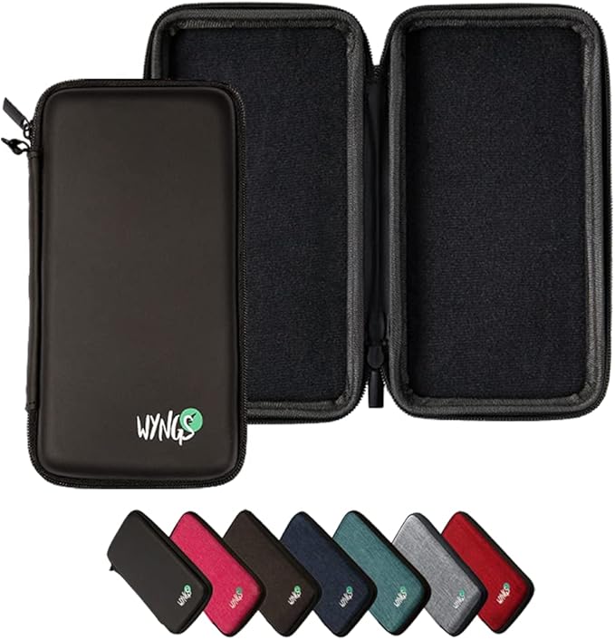 WYNGS Protective Case for Texas Instruments TI-30XIIS / TI-30XA / Case for Scientific Calculators in Black
