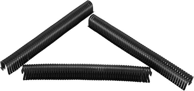 Staple for PEX Foamboard Stapler, 1.65″ Staples for 1″ and 2″ Foamboard, Suitable for Foamboard Stapling Systems,1650 Pcs, Black