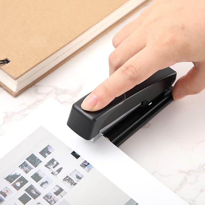 Yahenda 24 Pieces Staplers Bulk with Staples 20 Sheet Capacity Black Compact Desktop Heavy Duty Stapler for Desk Office School