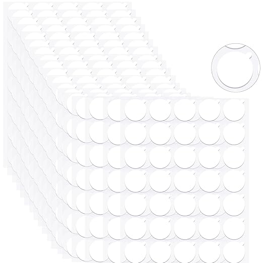 Clear Sticky Tack Adhesive Stick dots- Easy to Peel Clear Double Sided Mounting Putty Stick Tack for Wall Hanging Museum Wax Gel, Balloons, and Festival Decoration