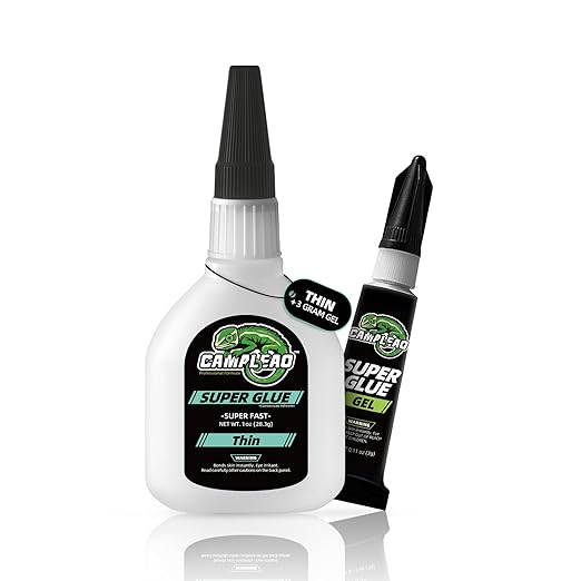 Thin Super Glue Liquid 28.3 Gram with 3 Gram Superglue Gel, All Purpose Clear Glue for Plastic Ceramic Metal Wood Glass Shoe Leather Rubber, Instant Cyanoacrylate Adhesive for Home Repair Hobby Model