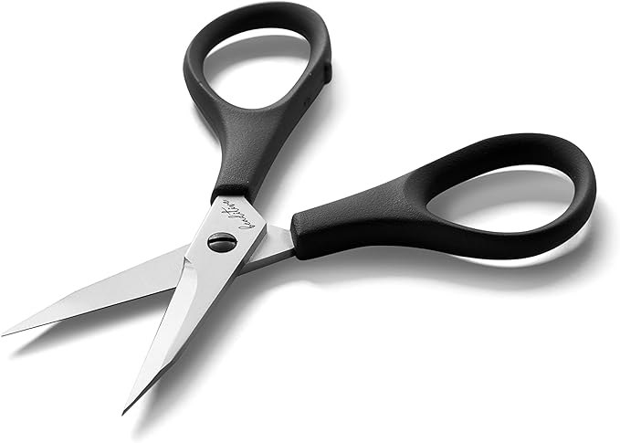 Beaditive Lightweight Sewing and Embroidery Scissors Set (2 PC) | Sewing, Embroidery, Paper Cutting, Crafting | Stainless Steel | Protective Cover (4 in)