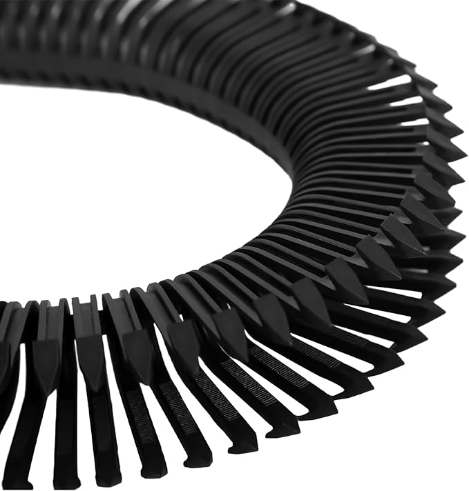 Staple for PEX Foamboard Stapler, 1.65″ Staples for 1″ and 2″ Foamboard, Suitable for Foamboard Stapling Systems,1650 Pcs, Black