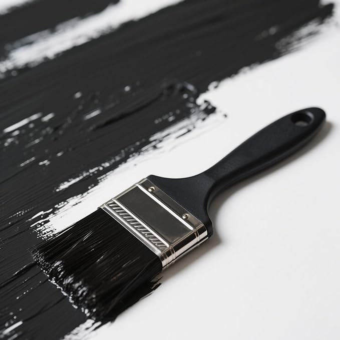 14 Ea 3 Inch Paint Brushes, Home Wall Trim House Paintbrush Bulk with Treated Plastic Handle, Cheap Paint Brushes for Wall Decor