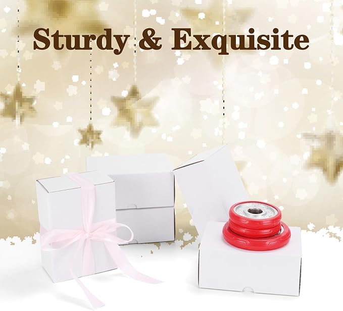 WIFTREY 7x5x3 inches White Shipping Boxes Set of 25, Corrugated Cardboard Boxes 7 x 5 x 3 for Shipping Small Business, Literature Mailer Box, Packaging Supplies