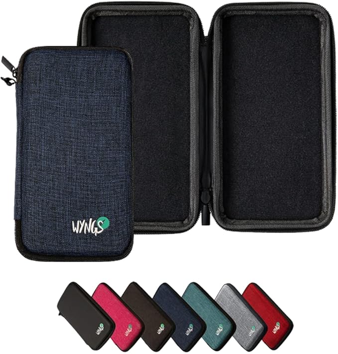 WYNGS Protective Case for Texas Instruments TI-30XIIS / TI-30XA / Case for Scientific Calculators in Blue