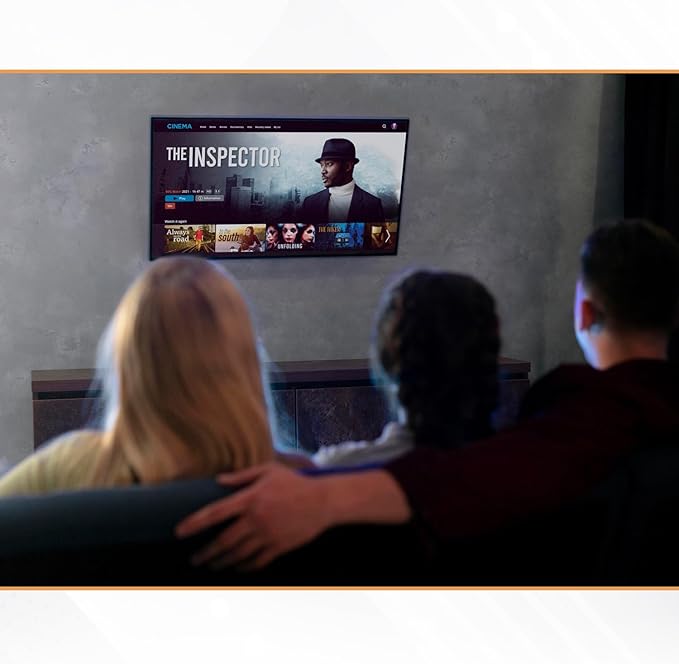 Ultra Slim Tilt TV Wall Mount Bracket for NEC E868 86" UHD 4K HDR Commercial Monitor - E868 - Low Profile 1.7" from Wall, 12° Tilt Angle, Easy Install