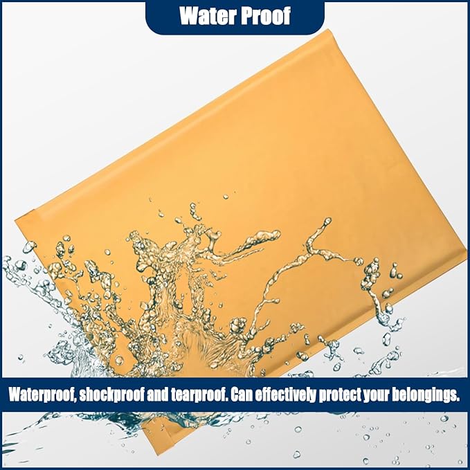 Natural Kraft Bubble Mailer Envelopes, Small Bubble Mailers 8.5x11 Inch, 100 Pack Padded Envelopes, Self-Seal Shipping Envelope,Tear-Resistant Mailing Envelope Padded