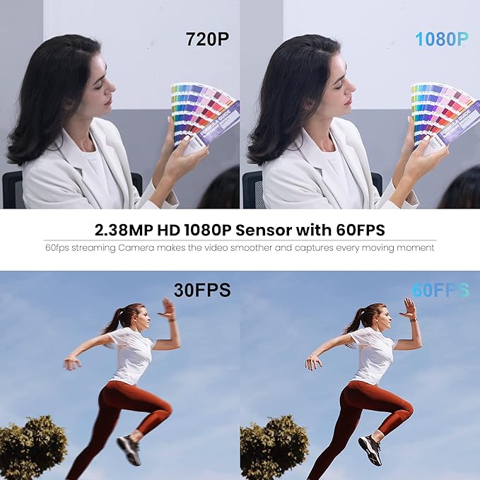 AI Auto-Tracking PTZ Camera 20x Optical Zoom HDMI USB IP Live Streaming Camera 1080P 60fps Video Conferencing System POE Supply for Church Services Worship Education Work with Zoom Team vMix OBS