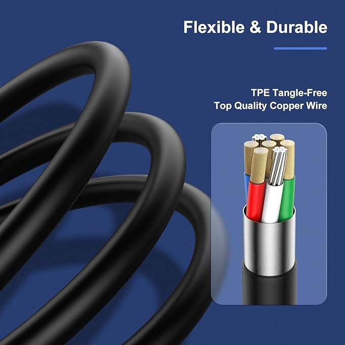 [3Pack]Apple Chargers for iPhone 12 11 Charger Cable 10ft,[Apple MFi Certified]Apple Charging Cord 10ft Lightning to USB Cable 10 Foot, Fast Phone Charging Cord for iPhone 12 Pro Max/11/10/X/XR，Black