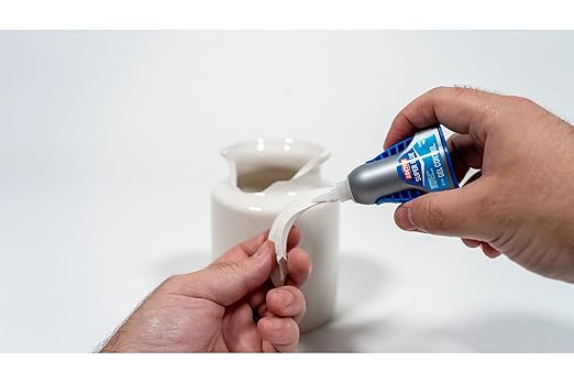 Loctite Super Glue Gel Control, Clear, 0.14 fl oz Bottle, 6 Pack - Superglue for Plastic, Wood, Metal, Crafts & Repair, Cyanoacrylate Adhesive Instant Glue, Quick Dry