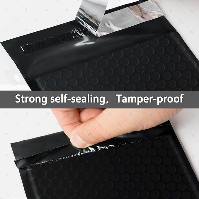 Bubble Mailers 8.5x11inch 40Pack Black Bubble Mailers Self-Seal Padded Mailing Envelopes Bubble Opaque Padded Mailer for Small Businesses to Package and Mail Jewelry Cosmetics#2