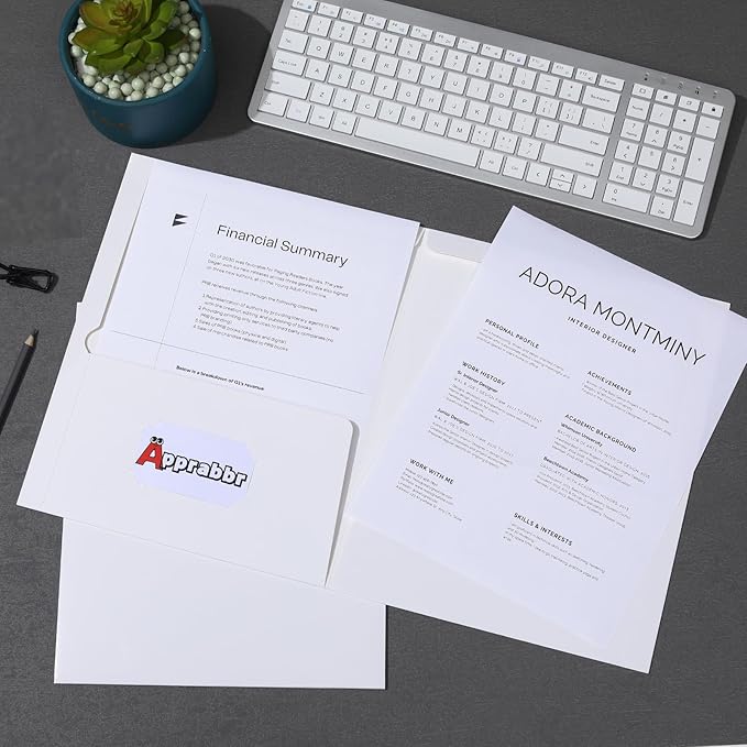 120 Pack 2 Pocket Glossy Laminated White Paper Folders Letter Size Presentation Folder Bulk Two Pocket Portfolio Folder for School Supplies Teacher Office Business Home