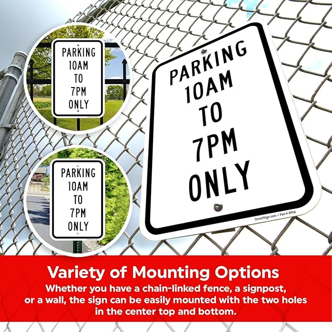 "Add Your Own Message" Customizable Sign By SmartSign | 12" x 18" Aluminum