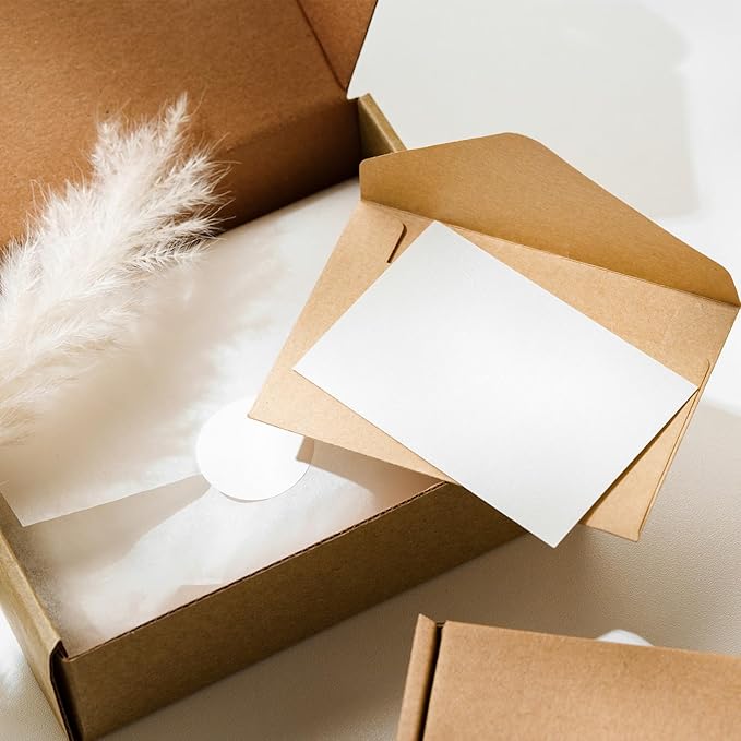 11x8x2 inches Shipping Boxes Set of 20, Brown Corrugated Cardboard Box,Recyclable Literature Mailer Boxes for Small Business Packaging, Mailing, Shipping