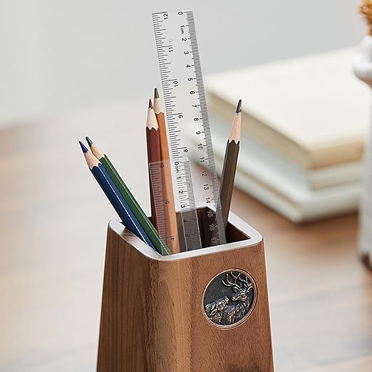 ZUFECY 6-Count Ruler Set: 3x6 + 3x12 Hard Plastic Straight Rulers, Dual-Scale (Inch/Metric) for Students