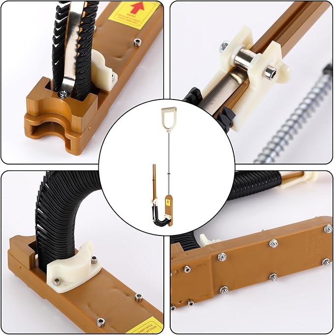 PEX Stapler with 1100 Pcs Foamboard Staples, Stand Up Foamboard Stapler PEX Staple Gun for Wood and Foam Board, 1-1/2″ Staples for 1″ & 2″ Foamboard