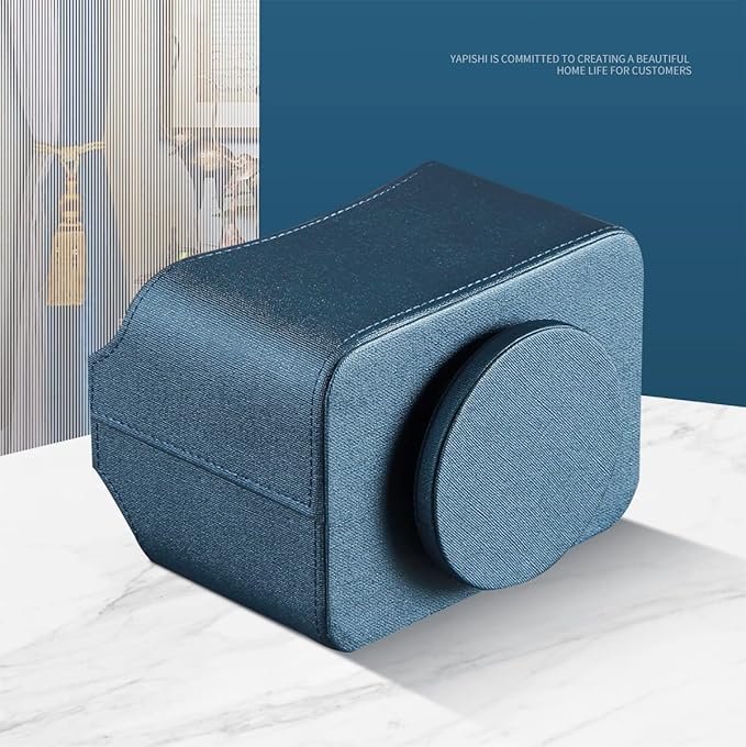 YAPISHI Remote Control Holder Swivel Remotes Caddy Organizer for TV Accessories/Controllers/Office Supplies/Phones, Bedside Table Desk Organizers and Decorations for Living Room, Desktop Storage Box