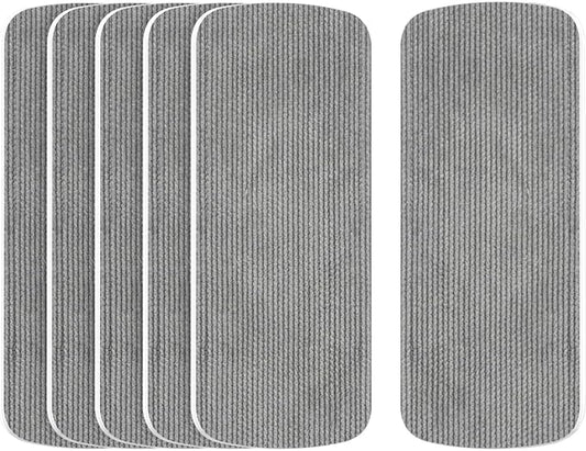 loukin 6 Pack Replaceable Dry Erase Eraser Refills, Magnetic Whiteboard Eraser Felt Pads, Designed Replaceable Dry Erase Board Erasers, Intended for Classroom, Home and Office Use