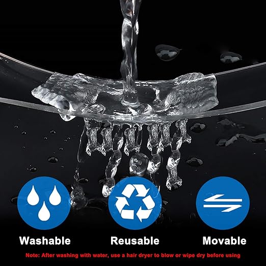 MEMX Nano Double Sided Tape Heavy Duty, 16.4FT Multipurpose Strong Mounting Tape, Reusable Removable Washable Traceless Gel Grip Adhesive for Carpet, Poster Sticky Wall, Home, Office Decor.