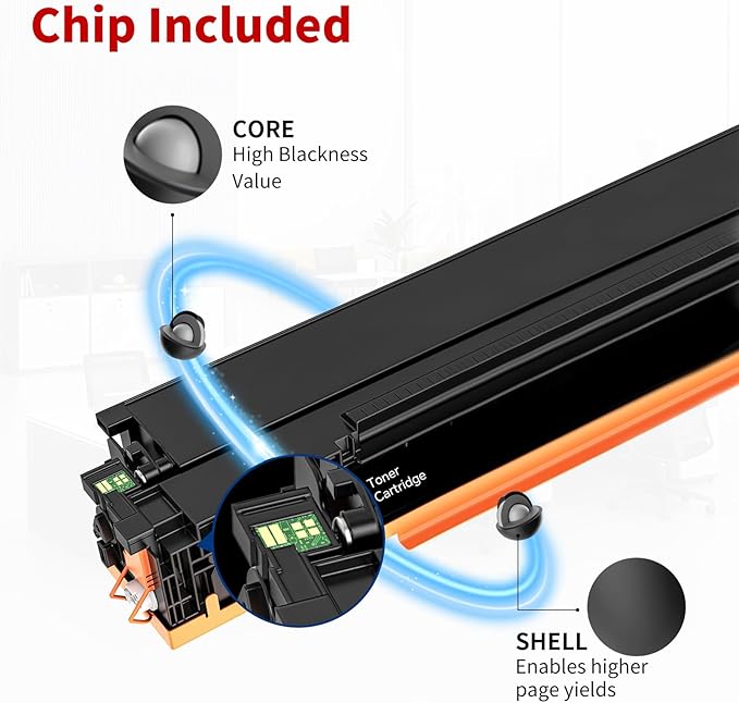 067H / 067 High Yield Toner Cartridge Set LBP632Cdw MF656Cdw Compatible for Canon 067H 067 Toner Cartridge with imageCLASS MF656Cdw LBP632Cdw MF653Cdw LBP633Cdw Printers |4 Pack,High Capacity Ink