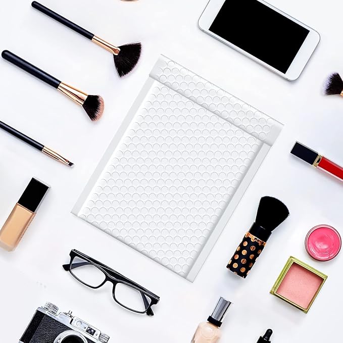 Metronic Bubble Mailers 6x10 Inch 3000 Pack White Bubble Mailers Usable Size 6x9'' Waterproof Padded Envelopes for Valentine's Day Decorations Packaging, Shipping, Mailing, Small Business Supplies