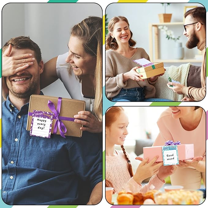 Yinder 24 Pcs Inspirational Sticky Notes Christmas Appreciation Sticky Notes Motivational Funny Memo Pads Positive Note 3 x 4 Medical Assistant Gift for Women Office(Colorful,Inspirational)