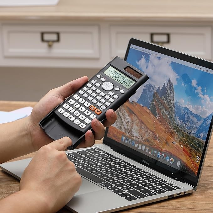 Mr. Pen Scientific Calculators - 24 Pcs, 2 Line, Fraction & Statistics Calculators for School, College & High School