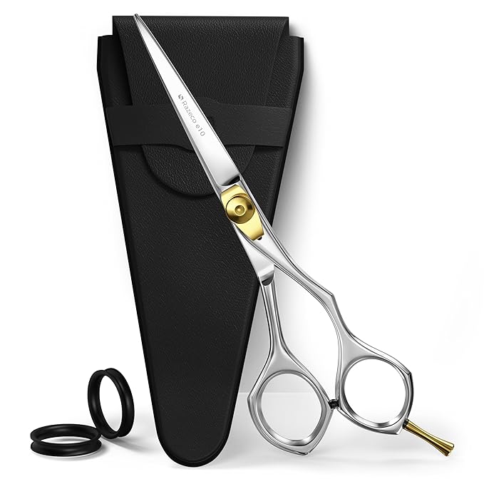 Suvorna Hair Cutting Scissors for Professionals, Barbers - Hair Shears for Cutting, Trimming, Grooming, Precision - Extremely Sharp Razor Edge - Made With 6.5" Japanese Stainless Steel for Men, Women.