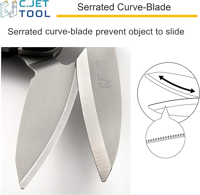 10" Heavy Duty Scissors - Carpet Cutter, Industrial Multipurpose Tool for Cardboard, Leather, Pruning, Gardening - Professional Soft Grip Stainless Steel (Orange)